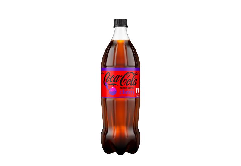 Coca-Cola Cherry zéro sucres 1,25L