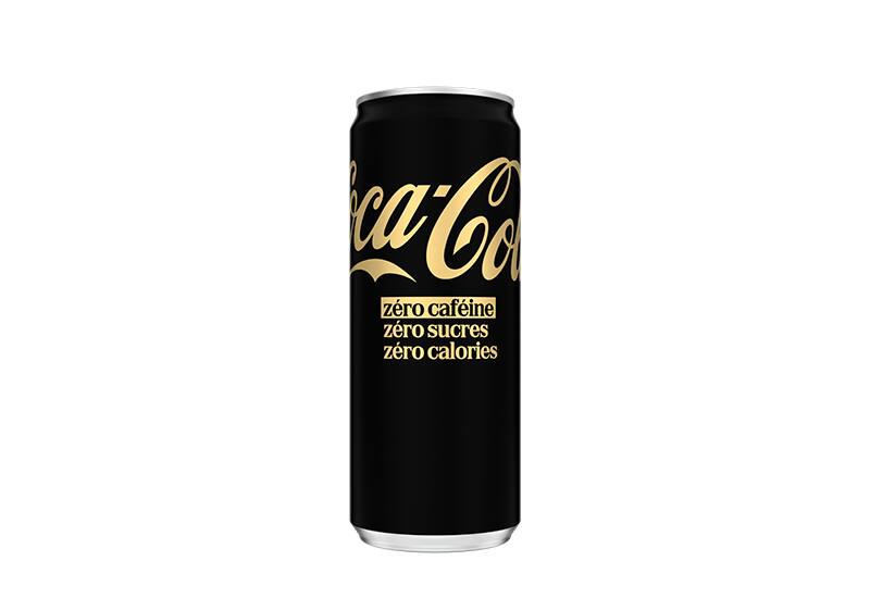 Coca-Cola zéro caféine, sucres, calories 33cl