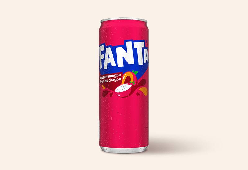 Fanta Mangue Fruit du Dragon - 33cl