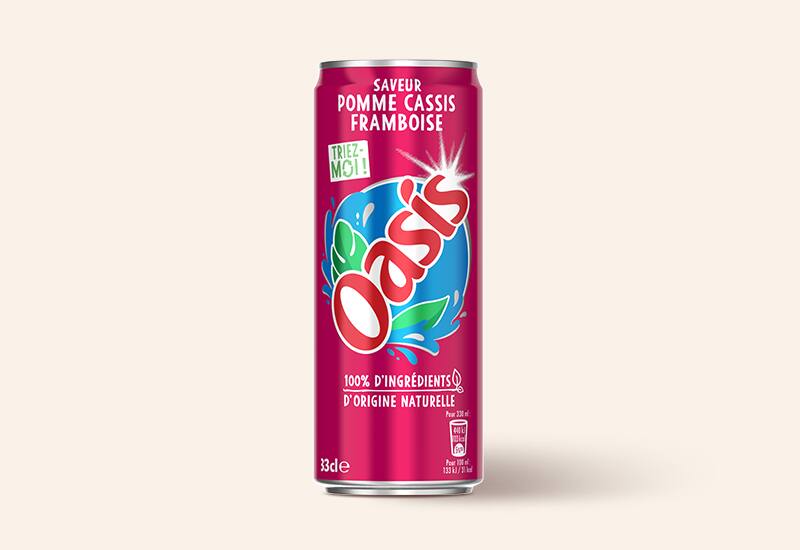 Oasis Pomme Cassis Framboise - 33cl