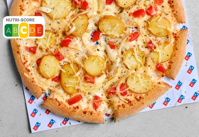 Cheesy Veggie Pizzas en livraison ou à emporter Domino's