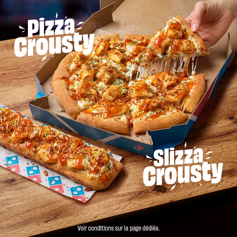 Pizza crousty.