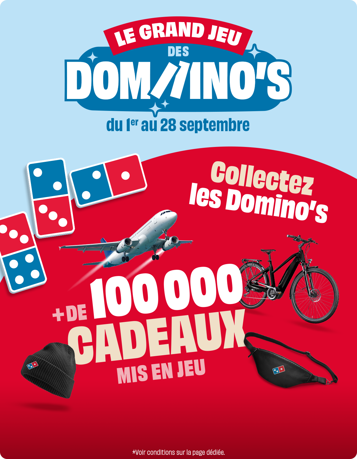 Grand jeu domino's.