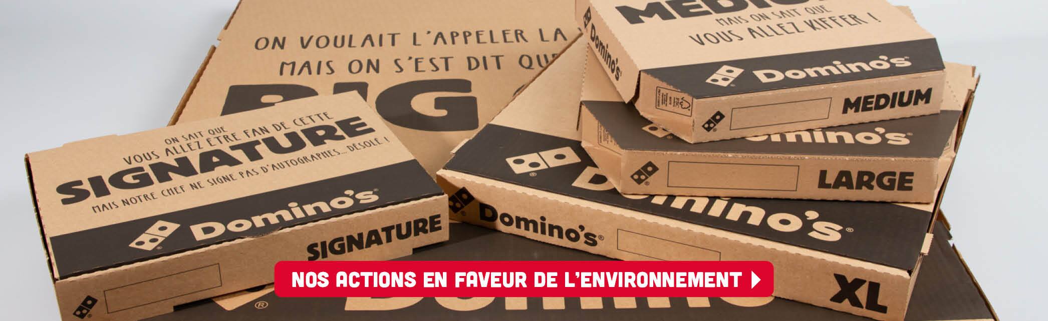 Domino's et l'environnement