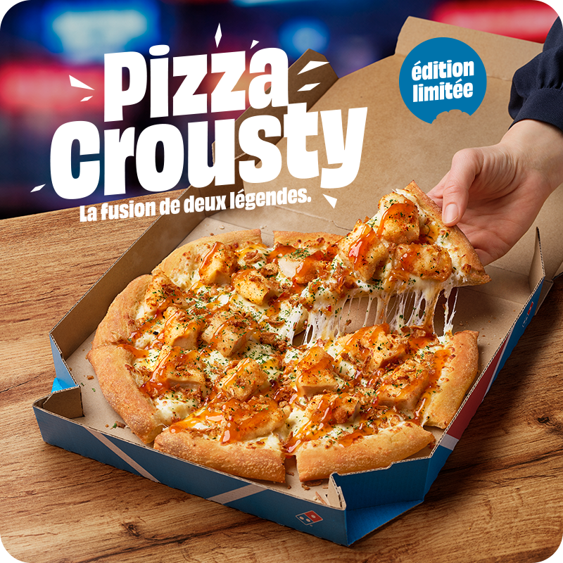 Pizza crousty.