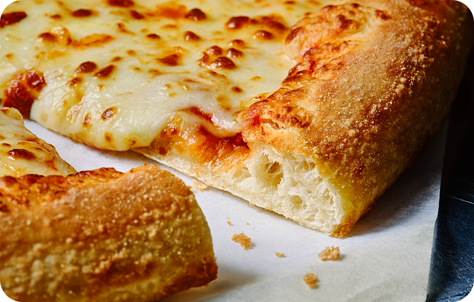 Une pâte croustillante.