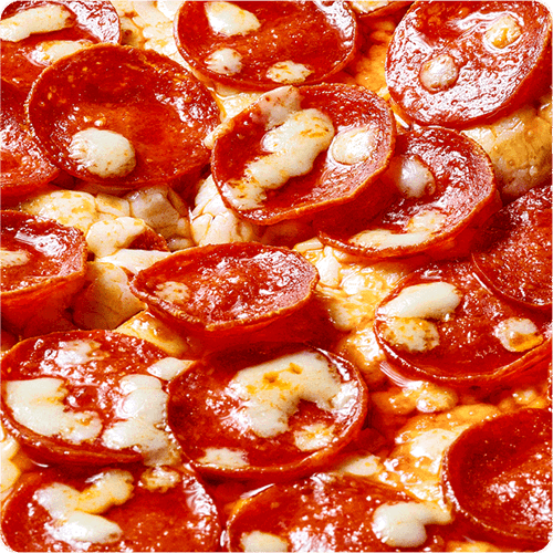 Pepperoni party.