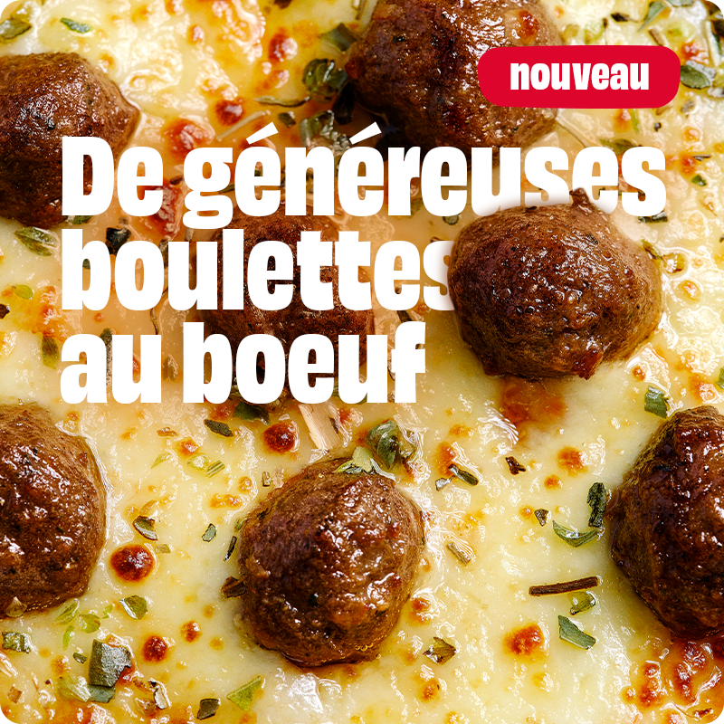 Boulette de boeuf.