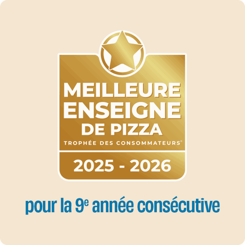 Pizza de l'année.
