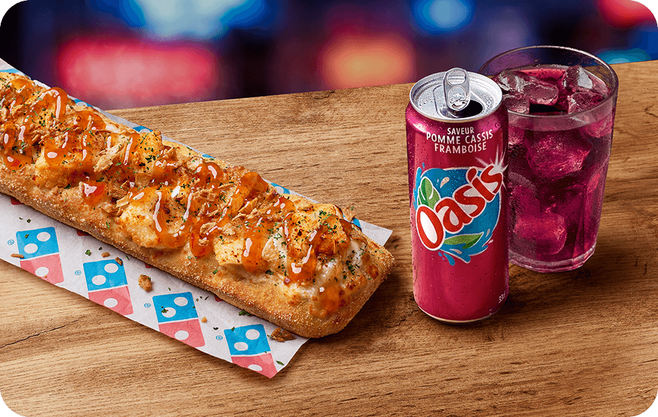 Menu slizza crousty.