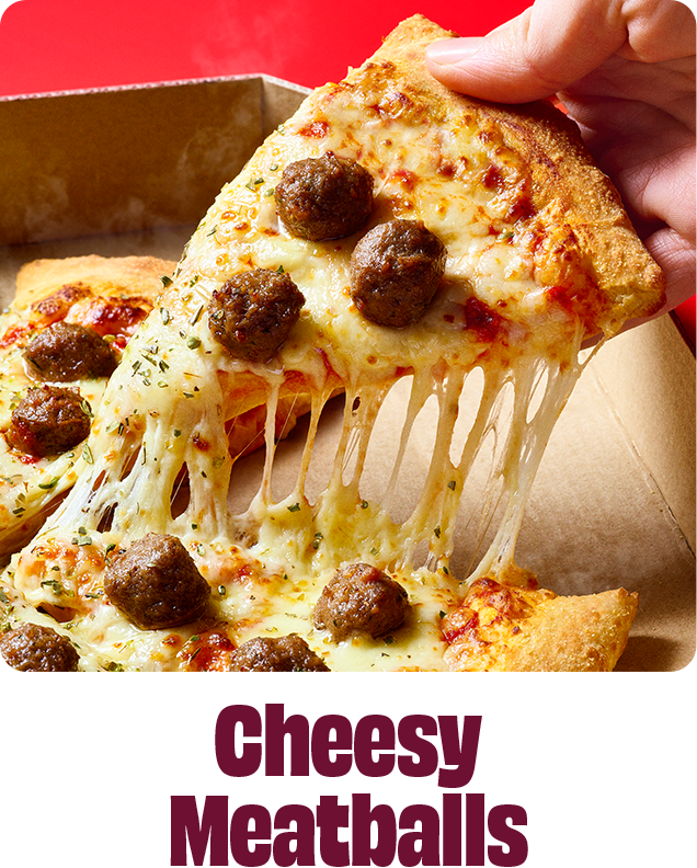 Cheesy meatballs.