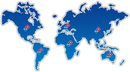 Domino's Pizza dans le monde