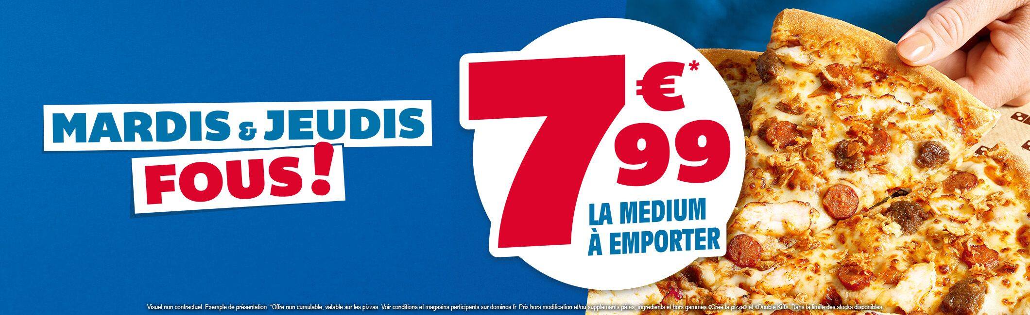 Les jours fous chez Domino's Pizza