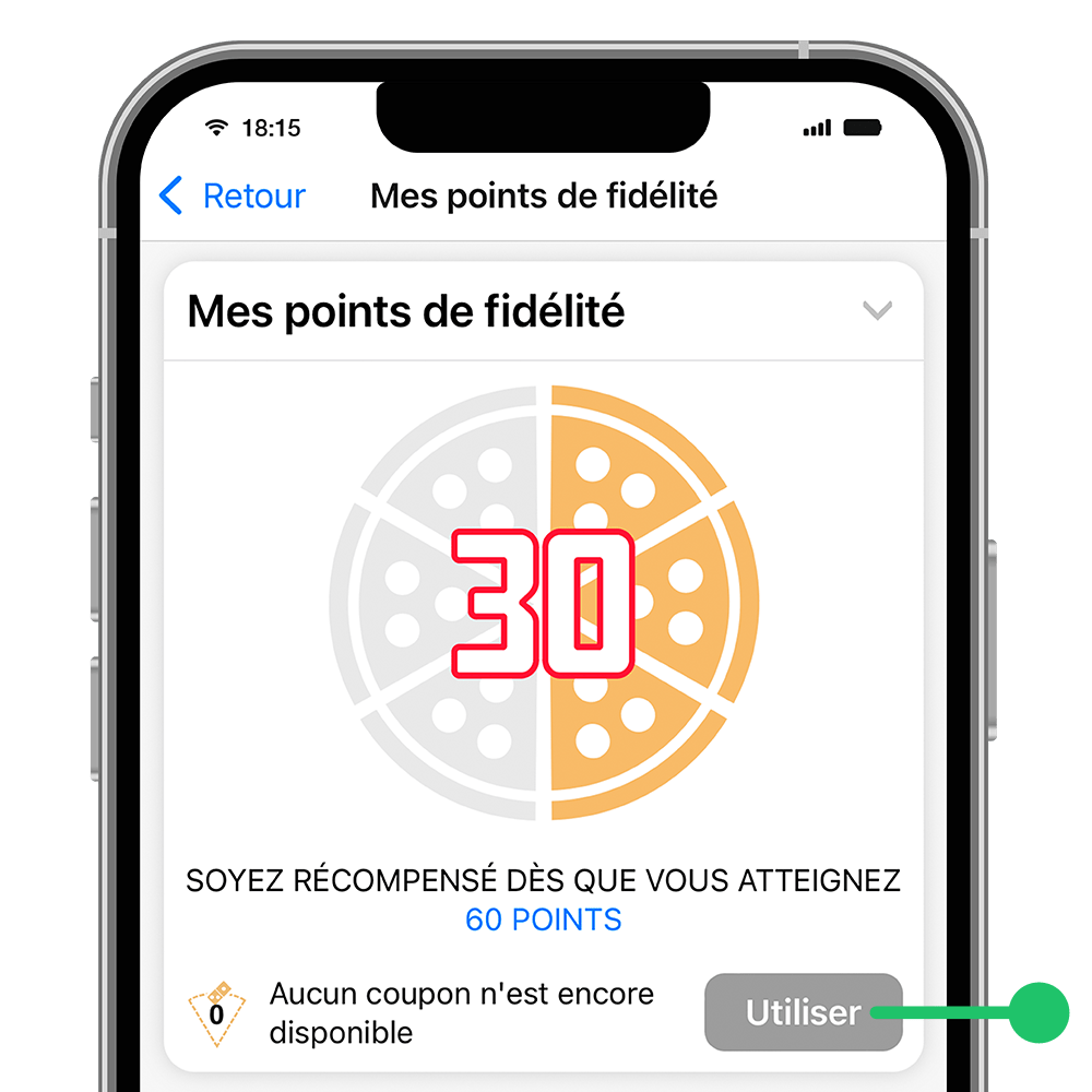 Programme de fidélité.