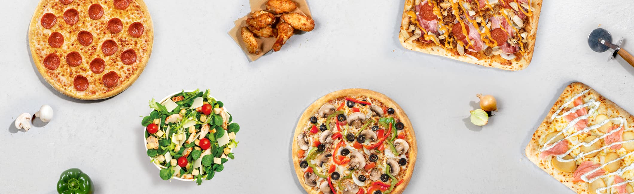 Partager pizzas Domino's