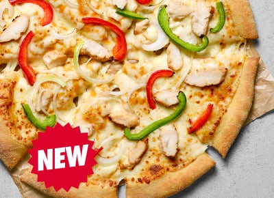 Curry Bangkok pizza.