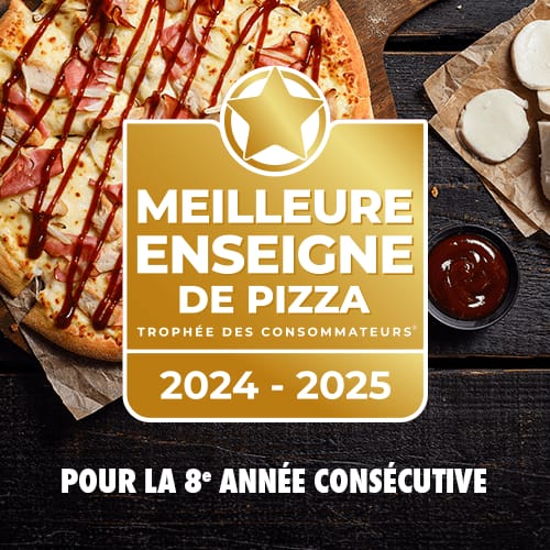 Pizza de l'année.