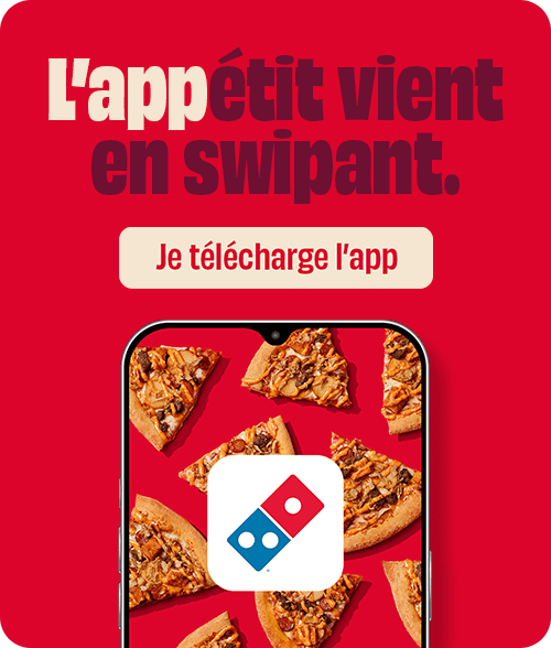 L'application domino's.