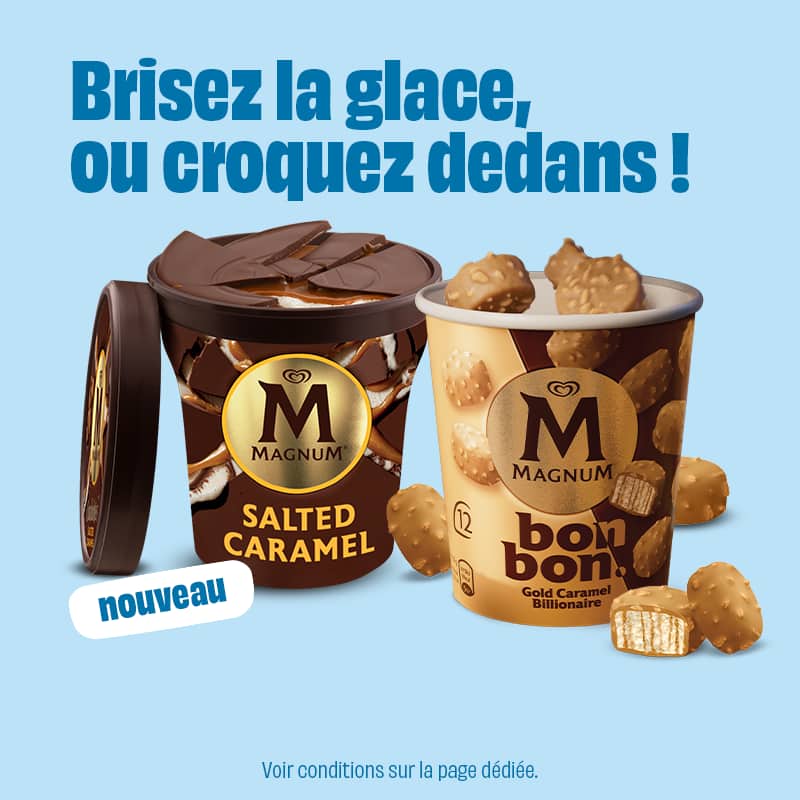 Glaces.