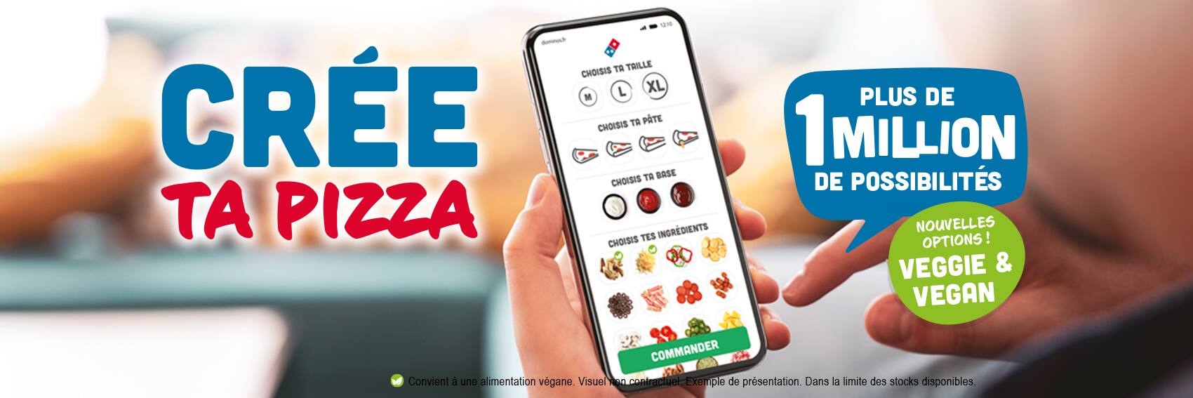 Crée ta Pizza
