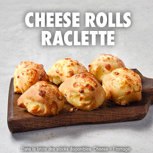 Cheese Rolls Raclette.