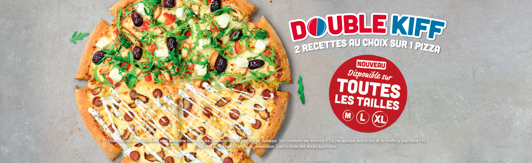 Double Kiff Domino's Pizza