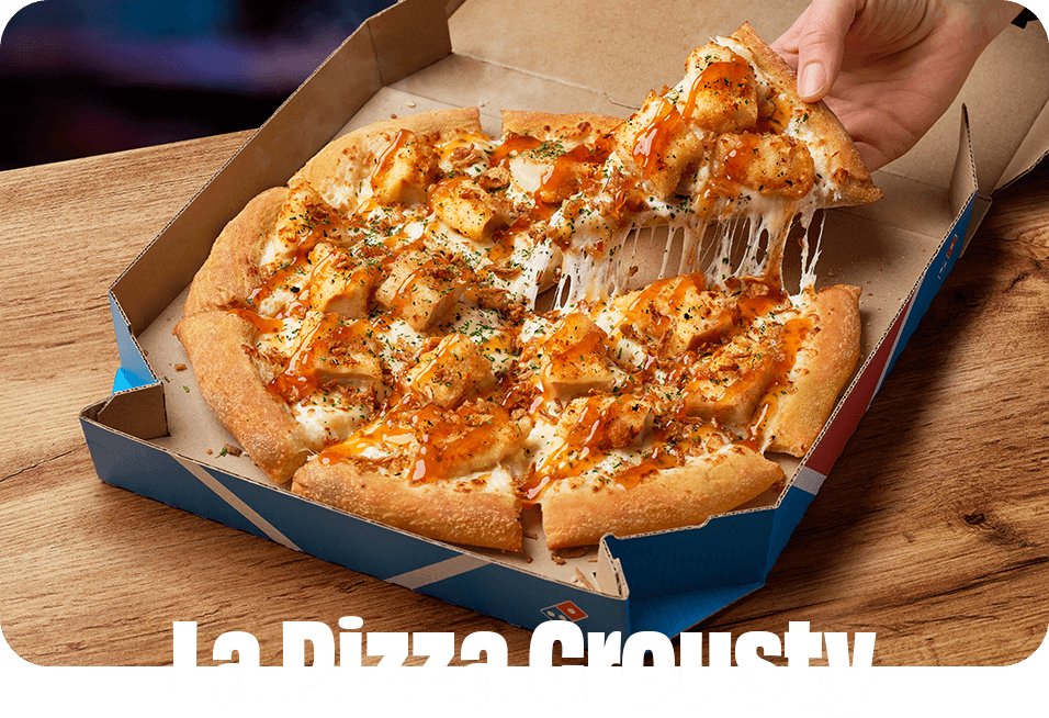 Pizza crousty.