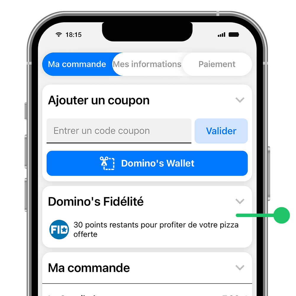 Programme de fidélité.