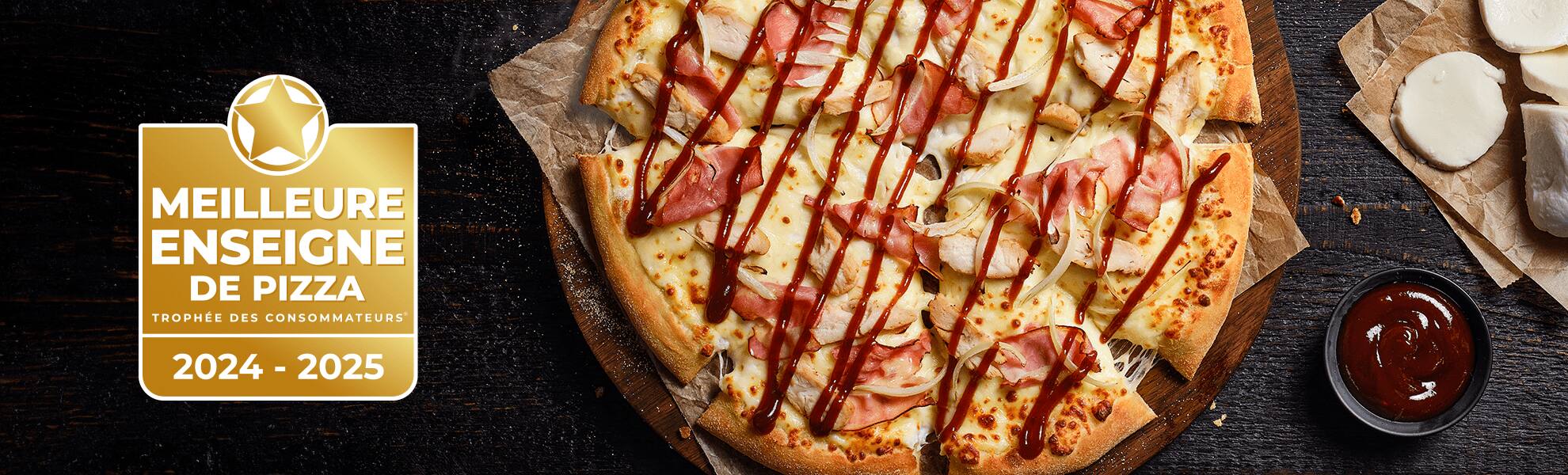 Pizza de l'année.