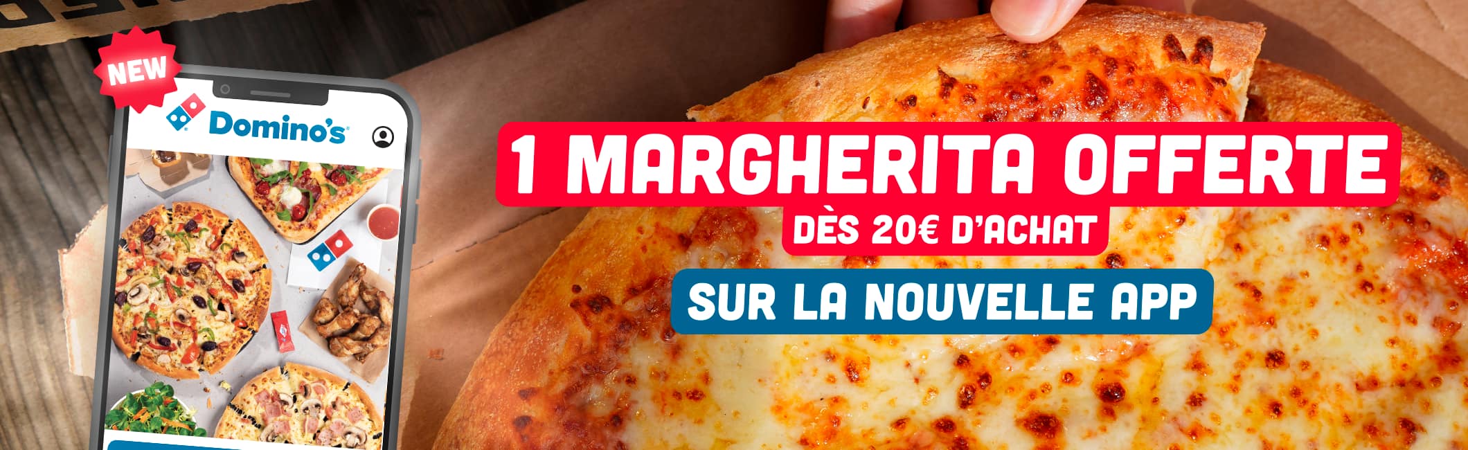 Offre margherita appliation