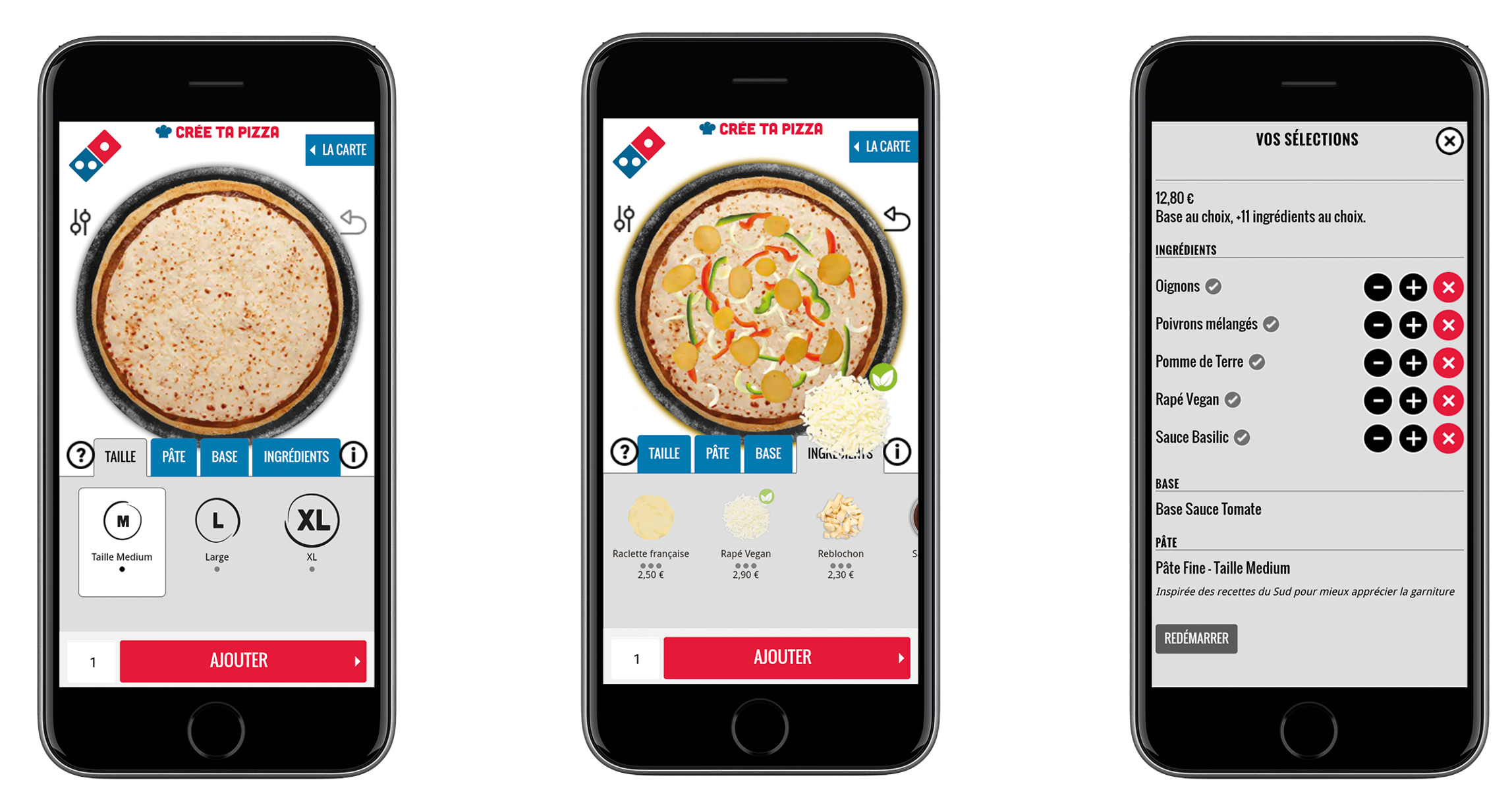 Visuels Crée ta Pizza
