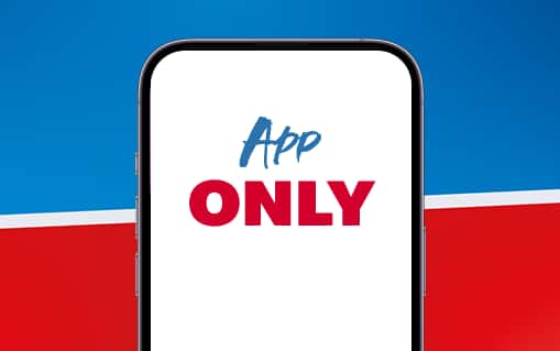 Uniquement sur l'application