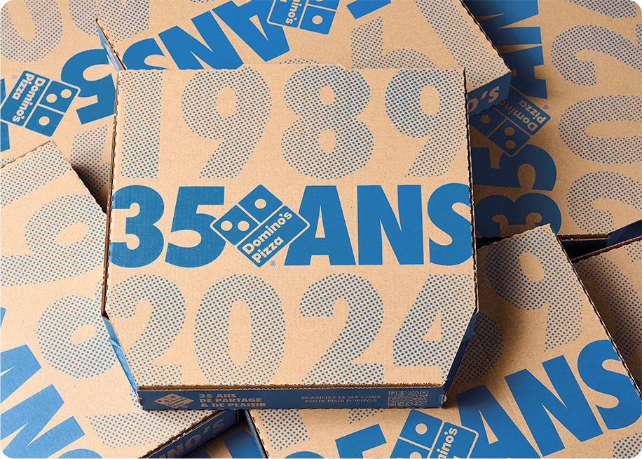 Histoire Domino's.