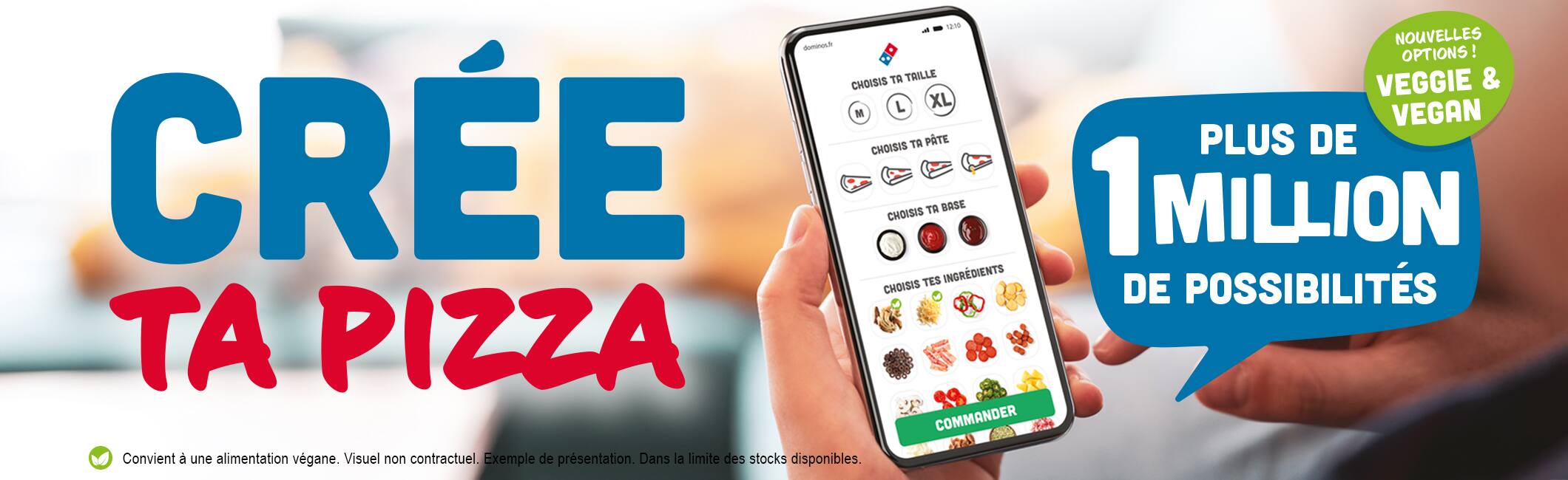 Crée ta pizza