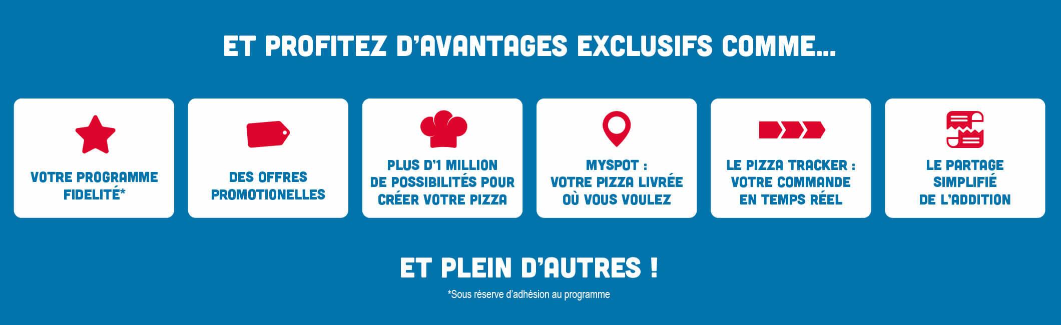 Avantage programme fidélité