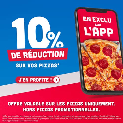 Application mobile Domino's pizza