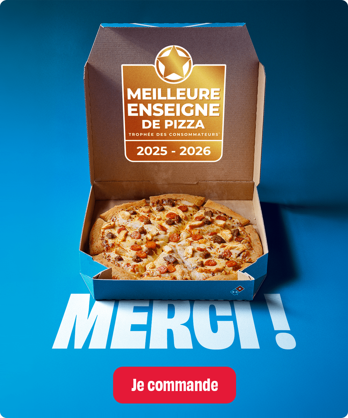 Meilleure enseigne de pizza.
