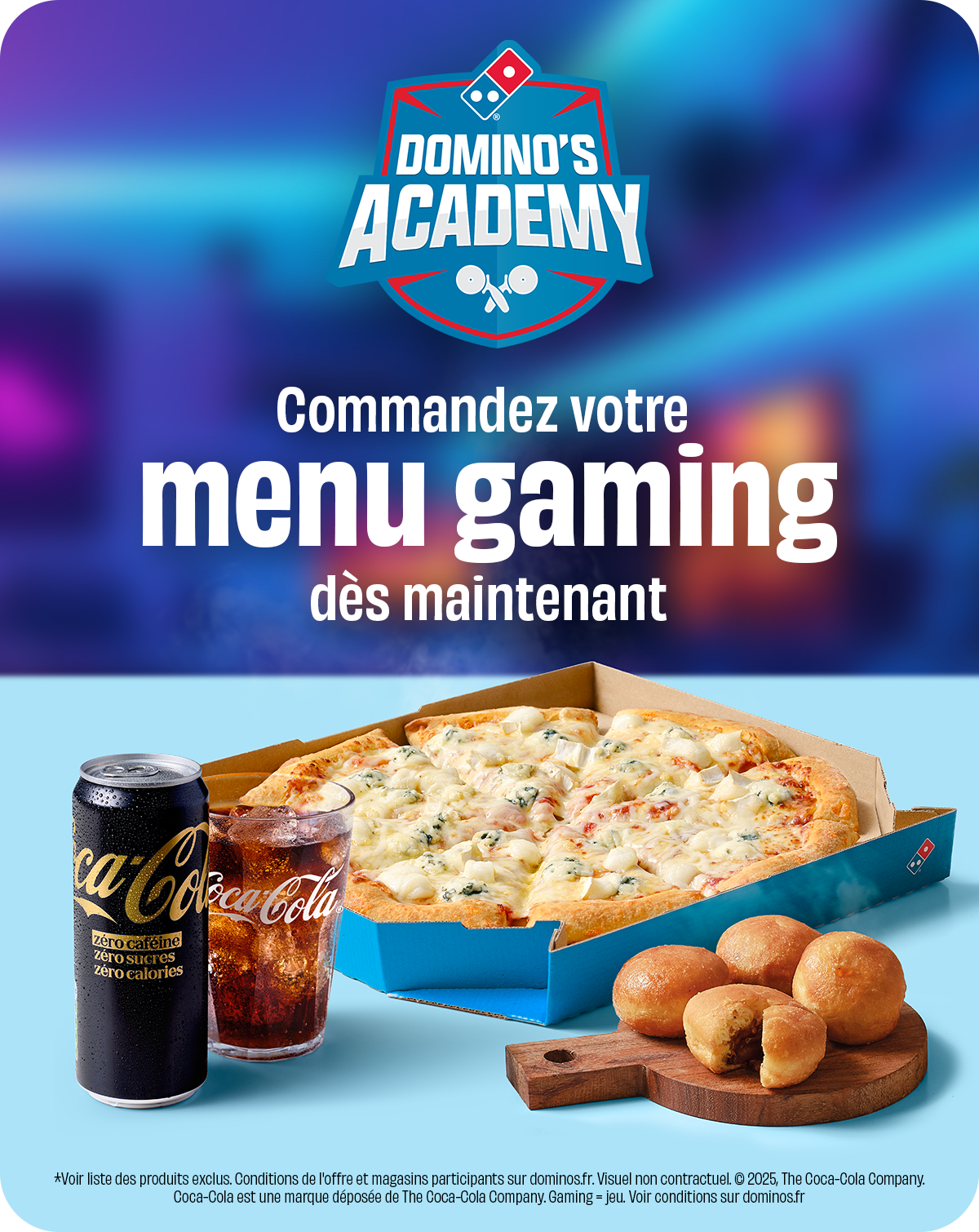 Menu gaming.